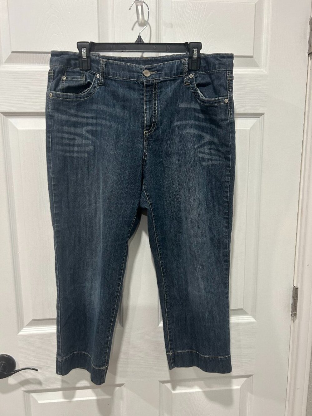 Emma James Stretch Crop Capri Jeans Women's Size 14